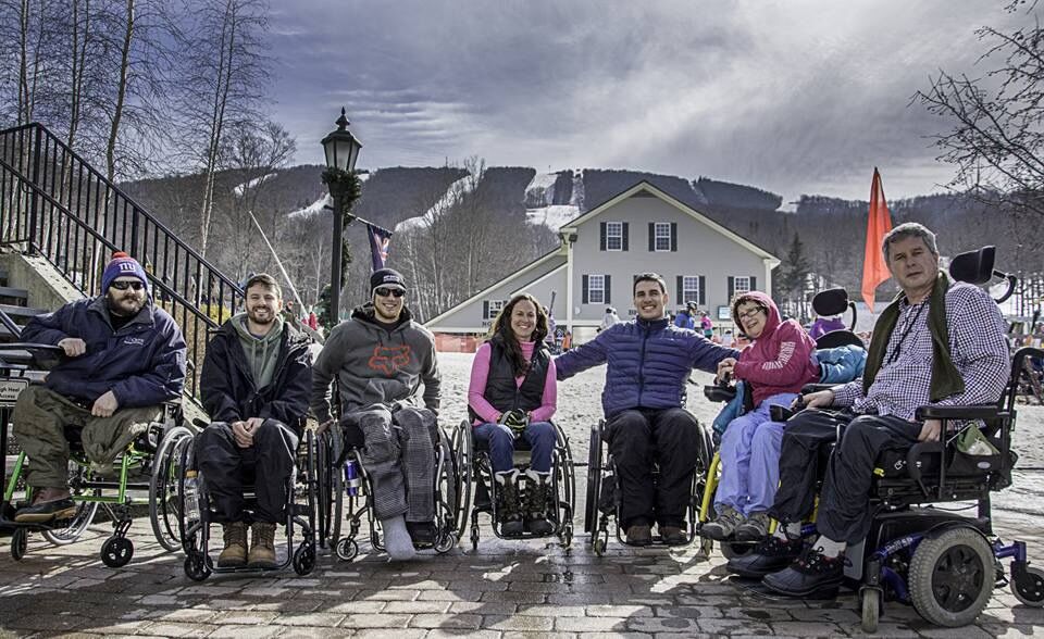 Spinal Cord support group at Jiminy Peak.